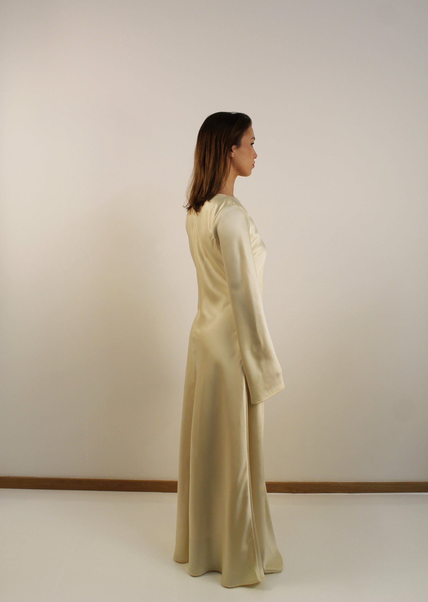 Hana Maxi Satin Dress