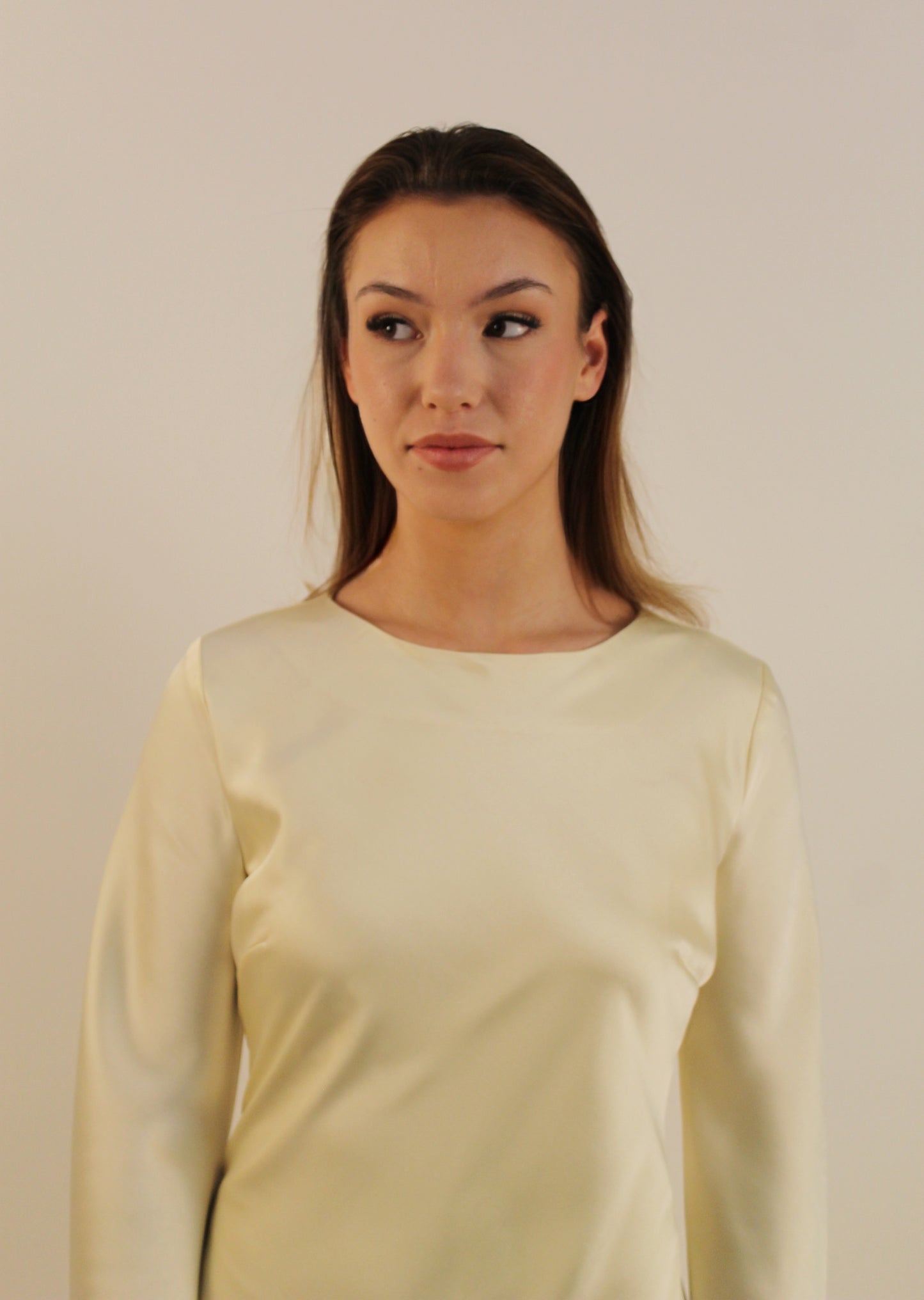 Hana Maxi Satin Dress